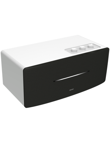 Колонка Edifier D12 2.0 Bluetooth Speaker, BT V5.0, RCA, AUX, 2x 4-inch Midrange Drivers, 2x 19mm Tweeters, Remote Control and Top-Mounted Controls, White - D12-WH