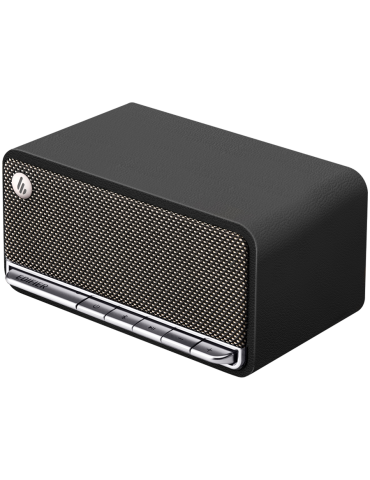 Колонка Edifier MP230 Bluetooth Speaker, BT V5.0, USB-C, AUX, TF Card, 2x 48mm Drivers, USB-C, 20W (RMS), Retro Black - MP230-RE BL