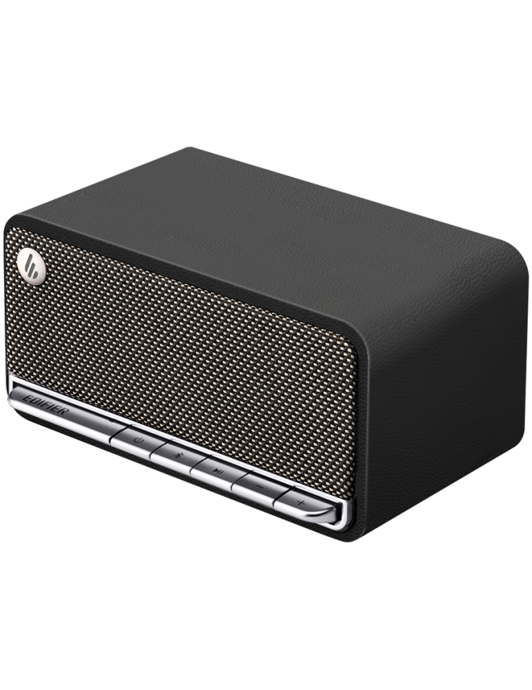 Колонка Edifier MP230 Bluetooth Speaker, BT V5.0, USB-C, AUX, TF Card, 2x 48mm Drivers, USB-C, 20W (RMS), Retro Black - MP230-RE BL