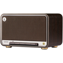 Bluetooth колони Edifier D32 2.1 Speaker, BT V5.3, Wi-Fi, AUX, USB-C, 1x 4-inch Midrange Driver, 2x 1-inch Tweeters, 60W (RMS), Black Walnut - D32-BL WALNUT
