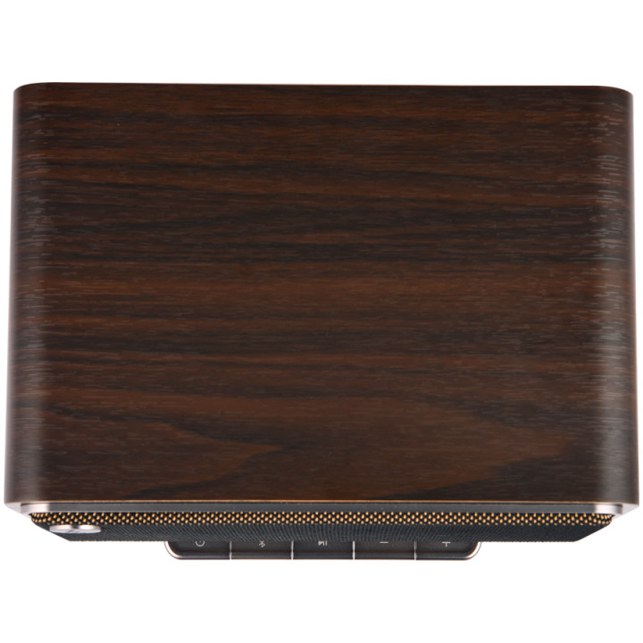 Bluetooth колони Edifier D32 2.1 Speaker, BT V5.3, Wi-Fi, AUX, USB-C, 1x 4-inch Midrange Driver, 2x 1-inch Tweeters, 60W (RMS), Black Walnut - D32-BL WALNUT