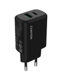 Зарядно CanyonOnCharge 200 20W 1xPD 1xQC EU Black - CNE-CHA200-31