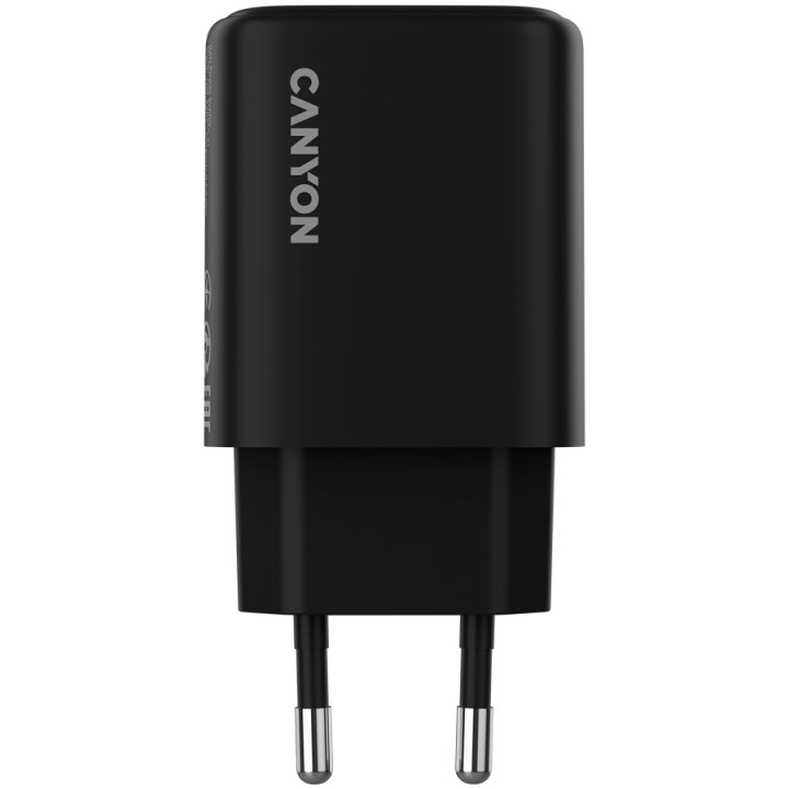 Зарядно CanyonOnCharge 200 20W 1xPD 1xQC EU Black - CNE-CHA200-31