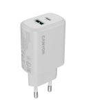 Зарядно CanyonOnCharge 200 20W 1xPD 1xQC EU White - CNE-CHA200-21