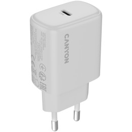 Зарядно CanyonOnCharge 250 25W 1xPD EU White - CNE-CHA250-01
