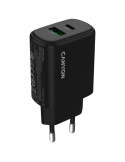 Зарядно CanyonOnCharge 250 25W 1xPD 1xQC EU Black - CNE-CHA250-31