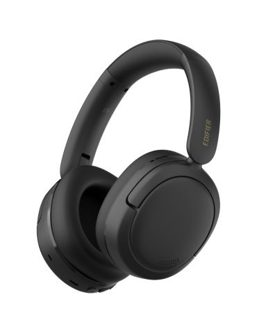 Bluetooth слушалки Edifier W800BT SE Wireless Over-Ear Headphones, 40mm Dynamic Titanium-Coated Drivers, BT V5.4, Multipoint Connection, AI Call Noise Reduction, Up To 45H Battery, USB-C, Black - W800BT SE-BL