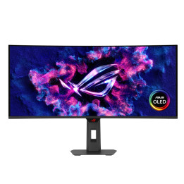 Монитор Asus ROG Strix OLED XG34WCDG,  34" QD-OLED 3440x1440, 1800R Curve, 175Hz, 0.03ms (GTG), Asus OLED Care Pro, G-Sync - 90LM0B70-B01171
