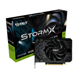Видео карта Palit GeForce RTX 4060 TI STORMX 8G GDDR - NE6406T019P1-1060F
