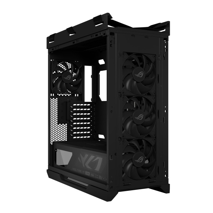 Кутия за компютър Asus ROG Strix Helios II EATX Mid-Tower - Black - 90DC00W0-B39000