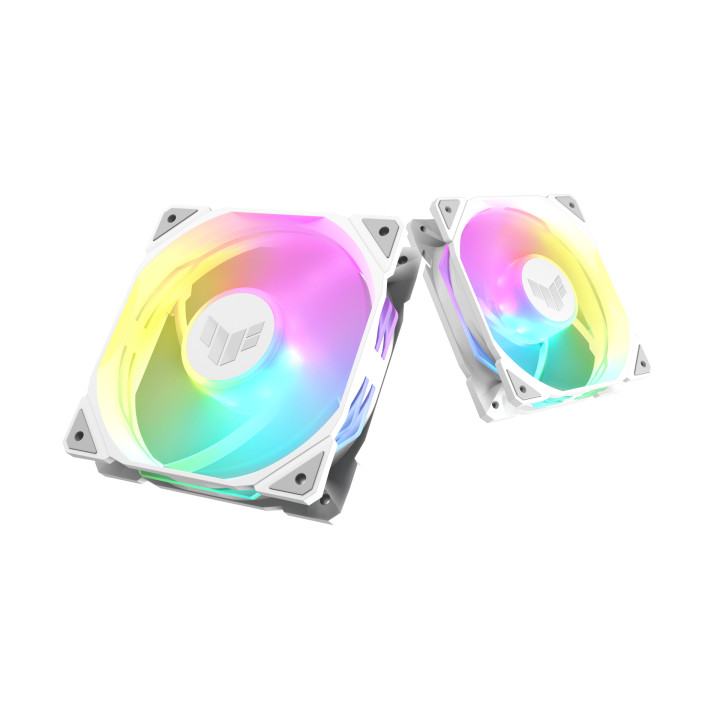 Комплект Вентилатори 3в1 Asus TUF GAMING TR120 ARGB Reverse WHITE EDITION - 90DA00D3-B09020