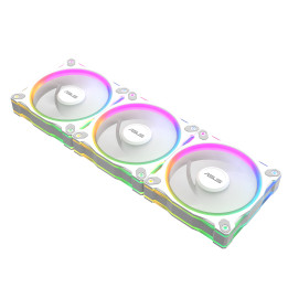Комплект Вентилатори 3в1 Asus PRIME MR120 ARGB Reverse White Edition - 90DA00L3-B09020