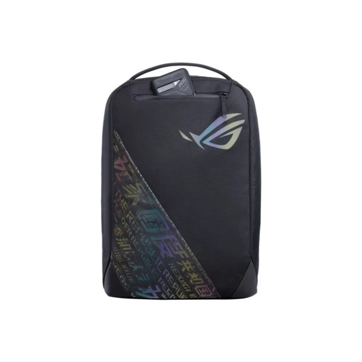 Раница Asus BP1501G ROG BACKPACK, BK H, 15"-17", HOLOGRAPHIC, Black - 90XB04ZN-BBP030