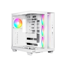 Кутия за компютър be quiet! LIGHT BASE 500 LX White, ATX - BGW86