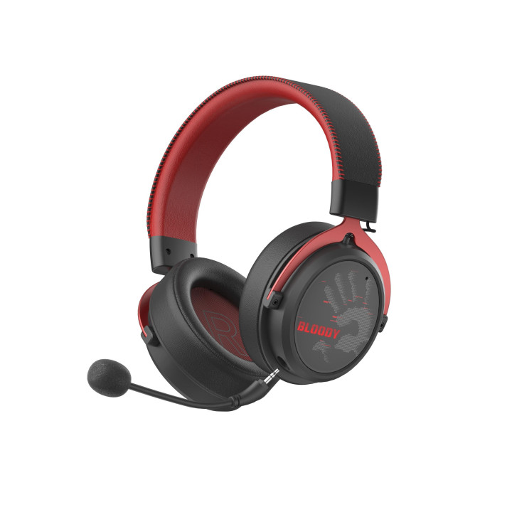 Bluetooth геймърски слушалки A4tech Bloody МR-590 с микрофон, Bluetooth 3.5мм жак, червен - MR590 SPORT RED