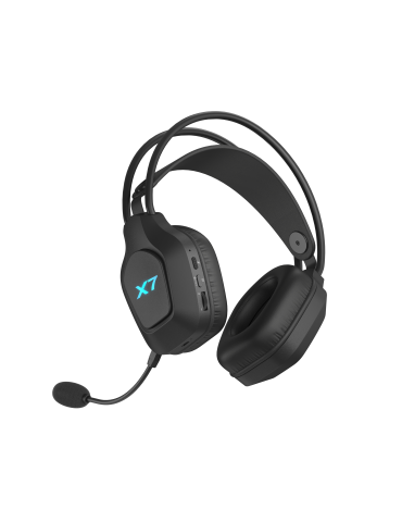 Bluetooth геймърски слушалки A4tech X7 XR-200, Bluetooth, RGB, черни