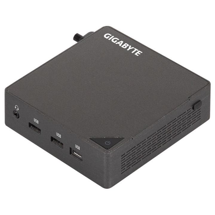 Мини настолен компютър Gigabyte BRIX BRU7-255H, Intel Core Ultra 7 255H, 2 x SO-DIMM DDR5, 2 x M.2 SSD, Wi-Fi 7   BT 5.4 - 6BXARH7SWMR MARH7AB