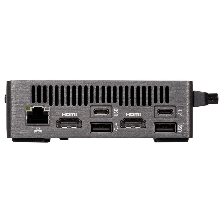 Мини настолен компютър Gigabyte BRIX BRU7-255H, Intel Core Ultra 7 255H, 2 x SO-DIMM DDR5, 2 x M.2 SSD, Wi-Fi 7   BT 5.4 - 6BXARH7SWMR MARH7AB