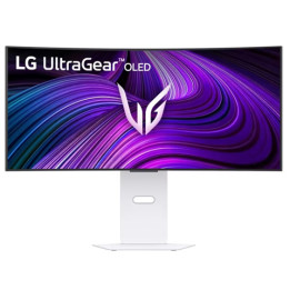 Монитор LG 34GX90SA-W, 34", 3440 x 1440, WQHD OLED QHD, 0.03ms, 240Hz, USB,DP, USB ,USB Type-C, HDM, Headphone Out, LAN - 34GX90SA-W.AEU