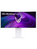 Монитор LG 34GX90SA-W, 34", 3440 x 1440, WQHD OLED QHD, 0.03ms, 240Hz, USB,DP, USB ,USB Type-C, HDM, Headphone Out, LAN - 34GX90SA-W.AEU