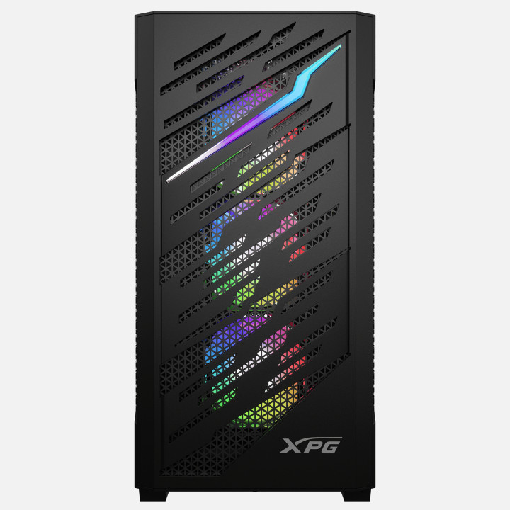Кутия за компютър Adata XPG STARKER AIR BTF BLACK, 4 x 120mm ARGB - STARKERAIRBTFMTA-BKCWW