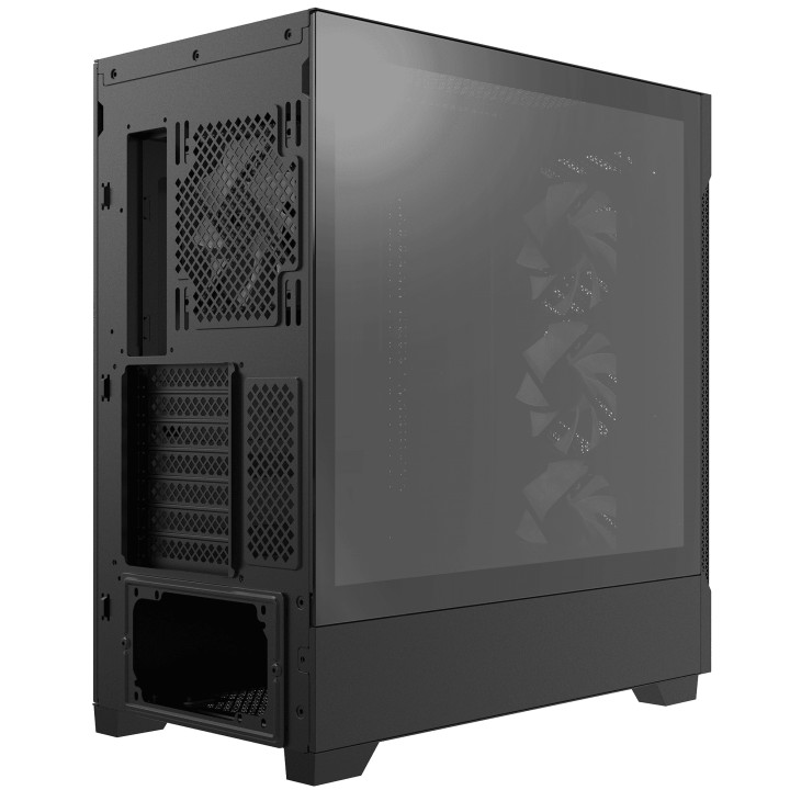Кутия за компютър Adata XPG STARKER AIR BTF BLACK, 4 x 120mm ARGB - STARKERAIRBTFMTA-BKCWW