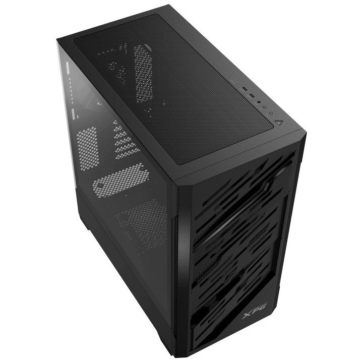 Кутия за компютър Adata XPG STARKER AIR BTF BLACK, 4 x 120mm ARGB - STARKERAIRBTFMTA-BKCWW