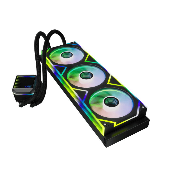 Водно охлаждане за процесор Adata XPG LEVANTE II 360 RGB BLK - LEVANTEII360-BKCWW C11A001W00