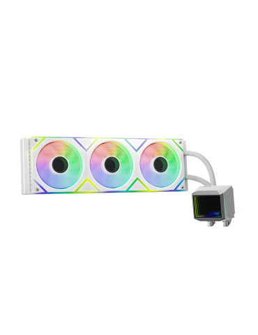 Водно охлаждане за процесор Adata XPG LEVANTE II 360 RGB WH - LEVANTEII360-WHCWW