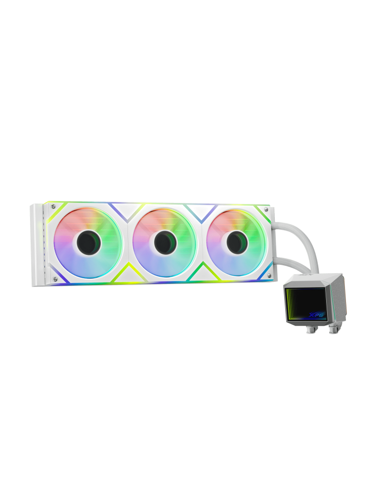 Водно охлаждане за процесор Adata XPG LEVANTE II 360 RGB WH - LEVANTEII360-WHCWW