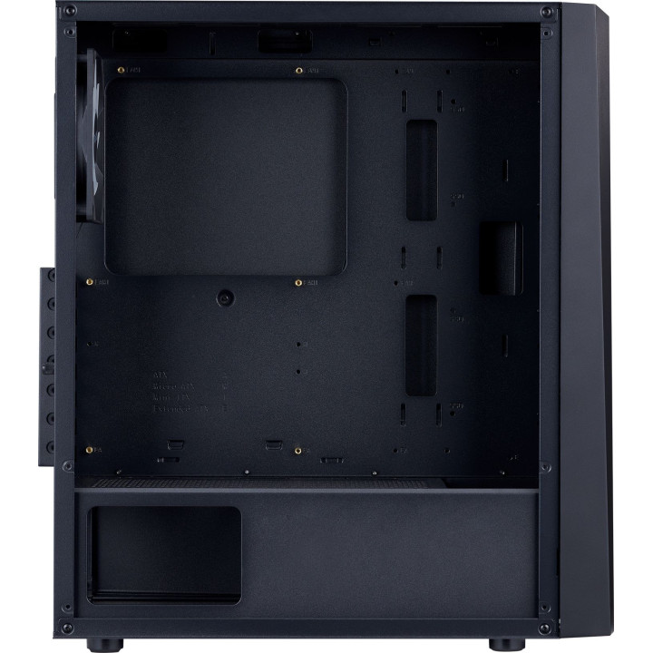 Кутия за компютър Adata XPG LANDER 500 ATX Black, aRGB - LANDER500-BKCWW
