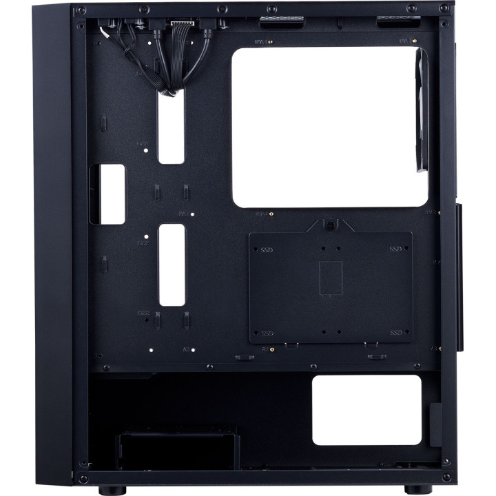 Кутия за компютър Adata XPG LANDER 500 ATX Black, aRGB - LANDER500-BKCWW