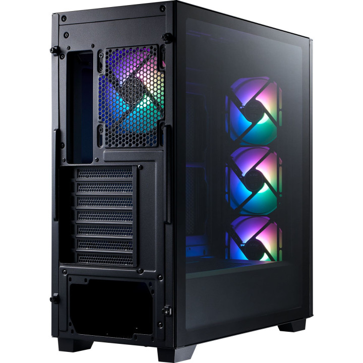 Кутия за компютър Adata XPG LANDER 500 ATX Black, aRGB - LANDER500-BKCWW