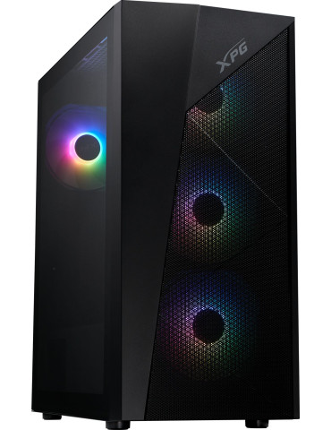 Кутия за компютър Adata XPG LANDER 500 ATX BLACK - LANDER500-BKCWW