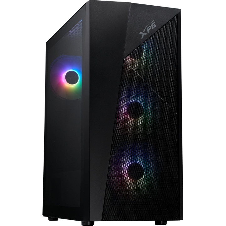 Кутия за компютър Adata XPG LANDER 500 ATX Black, aRGB - LANDER500-BKCWW