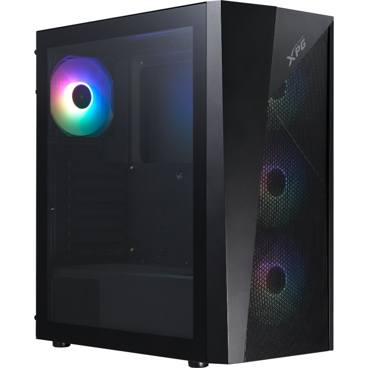 Кутия за компютър Adata XPG LANDER 500 ATX Black, aRGB - LANDER500-BKCWW