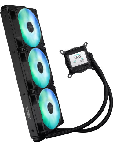 Водно охлаждане за процесор Asus PRIME LC 360 ARGB LCD - 90RC00Z1-B0EAY0