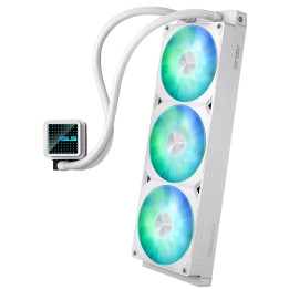 Водно охлаждане за процесор Asus PRIME LC 360 ARGB White Edition - 90RC0102-B0EAY0