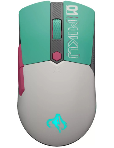 Безжична геймърска мишка Asus TUF Gaming Mini Hatsune Miku Edition - 65g - 90MP0420-BMUA00