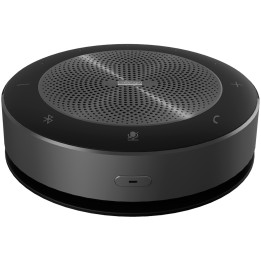 Видеоконферентна система Prestigio Solutions Video Conferencing Speakerphone Alpha: 5W, 6 mic, 5m (Radius), Wireless charging, Connection via USB Type-C, AUX or BT4.2 EDR - PVCSN0M601