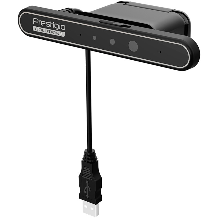Видеоконферентна система Prestigio Solutions Video Conferencing Windows Hello Camera: FHD, 2MP, 2 mic, 1m (Range), Connection via USB 3.0 - PVCCF2M202