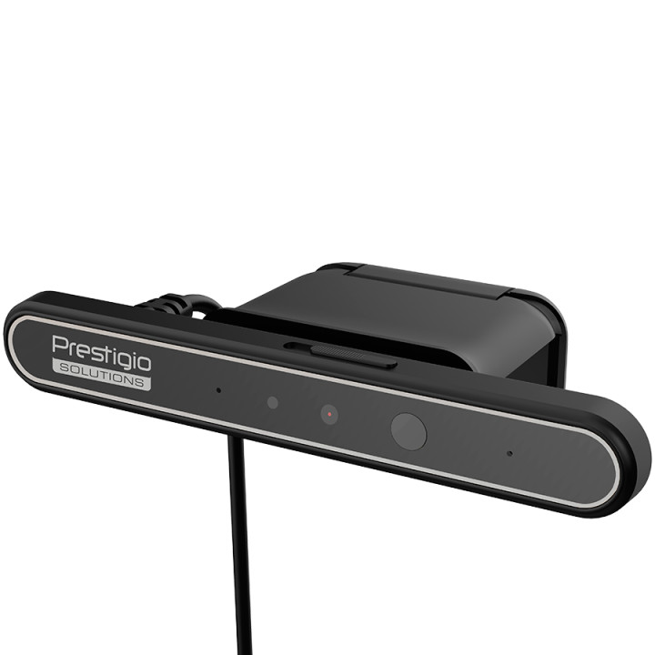 Видеоконферентна система Prestigio Solutions Video Conferencing Windows Hello Camera: FHD, 2MP, 2 mic, 1m (Range), Connection via USB 3.0 - PVCCF2M202