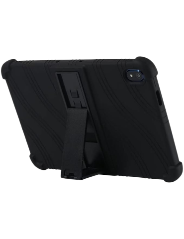 Калъф за таблет Prestigio Solutions Virtuoso PSTA101, soft rubber with extra protection on the corners, with kickstand. Color black - PSTA101_CASE