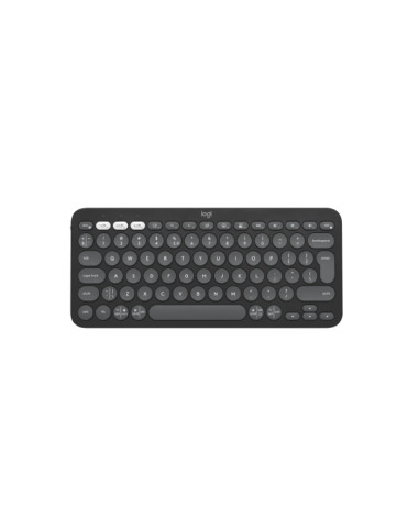 Bluetooth клавиатура Logitech Pebble Keys 2 K380s, TONAL Graphite, US INT'L, INTNL-973 - 920-011851