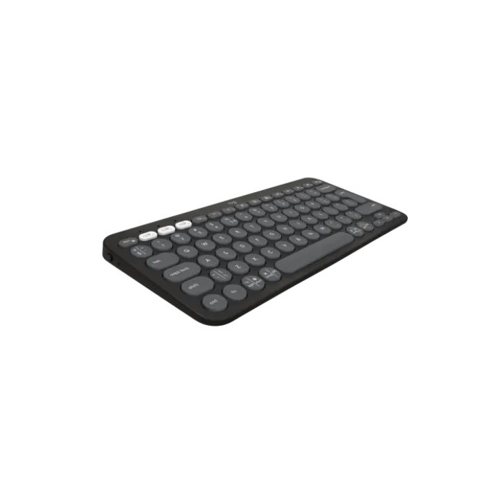 Bluetooth клавиатура Logitech Pebble Keys 2 K380s, TONAL Graphite, US INT'L, INTNL-973 - 920-011851