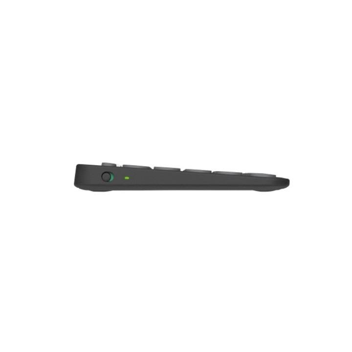 Bluetooth клавиатура Logitech Pebble Keys 2 K380s, TONAL Graphite, US INT'L, INTNL-973 - 920-011851