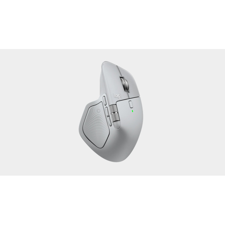 Безжична лазерна мишка Logitech MX MASTER 4 Pale Gray - 910-007563