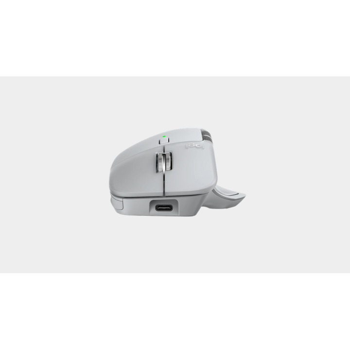 Безжична лазерна мишка Logitech MX MASTER 4 Pale Gray - 910-007563
