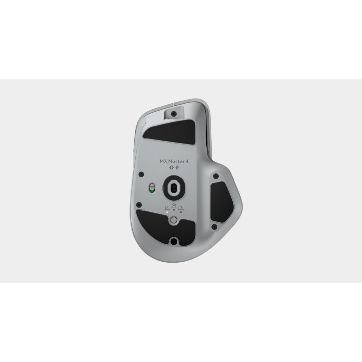 Безжична лазерна мишка Logitech MX MASTER 4 Pale Gray - 910-007563