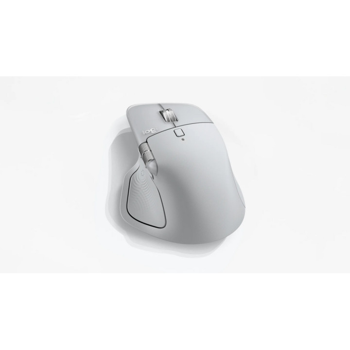 Безжична лазерна мишка Logitech MX MASTER 4 Pale Gray - 910-007563